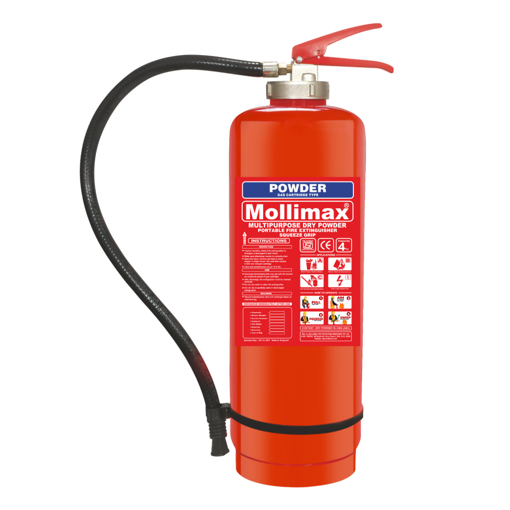ABC Powder Type Fire Extinguisher - 1Kg
